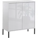 BMG Möbel Mailand 4 0 x 0 x 0 cm weiß hochglanz / weiß