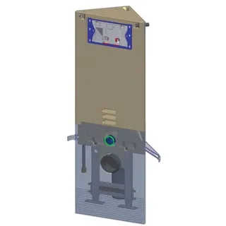 Grumbach Universal Eck-Modul H: 88 cm, für Wand-WC, 1303.III,