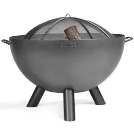 Cook King Feuerschale KONGO Ø 85 cm Schwarz
