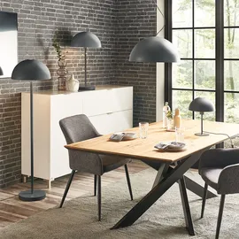 Nowa Stehleuchte 1x E27 Aluminium dunkelgrau