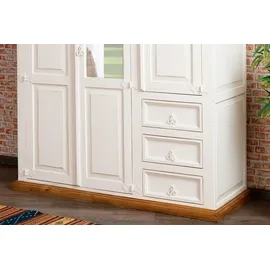1a Direktimport Kleiderschrank MEXICO 145 x 190 x 0 cm Weiß