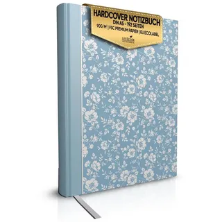 LifeDesign Notizbuch A5 blanko Tagebuch Bullet Journal Skizzenbuch Reisetagebuch Tagebuch für Erwachsene, Hardcover Notizbuch mit 192 Seiten, Lesezeichen, 90g Premium-Papier in cremeweiß – „Trentino“