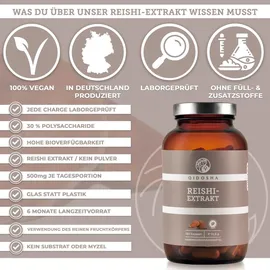 QIDOSHA Reishi Extrakt Kapseln 180 St.