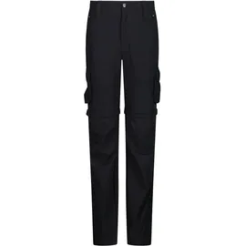 CMP Kid Zip Off Pant Regular Schwarz 110