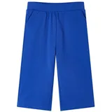 vidaXL Kinderhose mit Weiten Beinen Freizeithose Hose Sporthose Mädchen Kobaltblau 128 - 128 (geeignet für 7-8 Jahre)