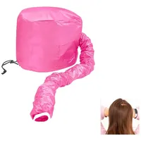 Wxinsheng Trockenhauben für Haare,Attachment für Haartrockner,Helm-Trocknung Kappe Salon Hair Dryer Hood Bonnet Trockenhauben für Haarstyling, Tiefenpflege und Trocknen Pink