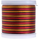 Madeira Rayon Thread 40wt 200m-Gold, Black & Red