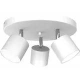 Milagro Dixie White 3xGX53 rund weiß