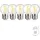 V-Tac LED-Birne 4W E27 430 lm kaltweiß 5 St.