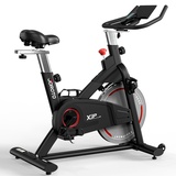 JOROTO Heimtrainer Fahrrad mit Magnetischem Widerstand, Fitnessbikes Ergometer Hometrainer mit 4-Fach Verstellbarem Lenker, RPM Monitor, 9.5‘’ Tablet-Halterung, 18KG Schwungrad - 160 KG Belastbar