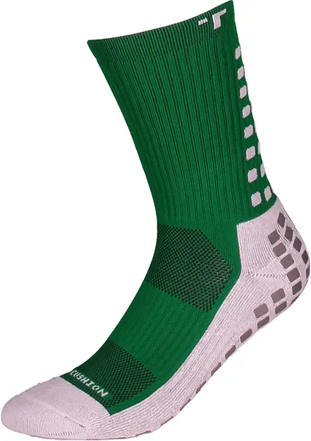 TruSox Mid Calf Cushion 3.0 Socken Grün Weiss