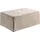 Atlantic Home Collection Multifunktionshocker Finn, extra breit, 100 x 70 x 41 cm, Creme