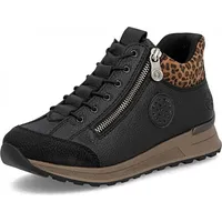 Rieker Stiefelette schwarz, Größe EU