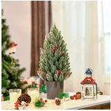 Homcom Künstlicher Weihnachtsbaum Grün 47 cm