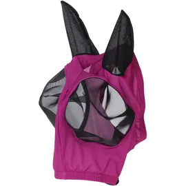 Covalliero Fliegenmaske FinoStretch Zipper Fliegenschutz Pony Light Berry