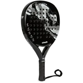 VirtuFit Padelschläger - Hybrid - Schwarz/Grau