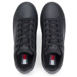 Tommy Hilfiger Tommy Jeans Damen Flatform Sneaker Essential Low Top, Schwarz (Black), 38