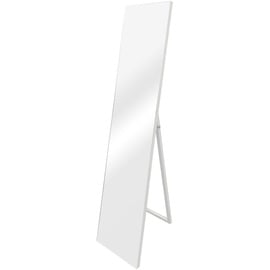 [en.casa] Standspiegel Barletta 150x35 cm neigbar Weiß