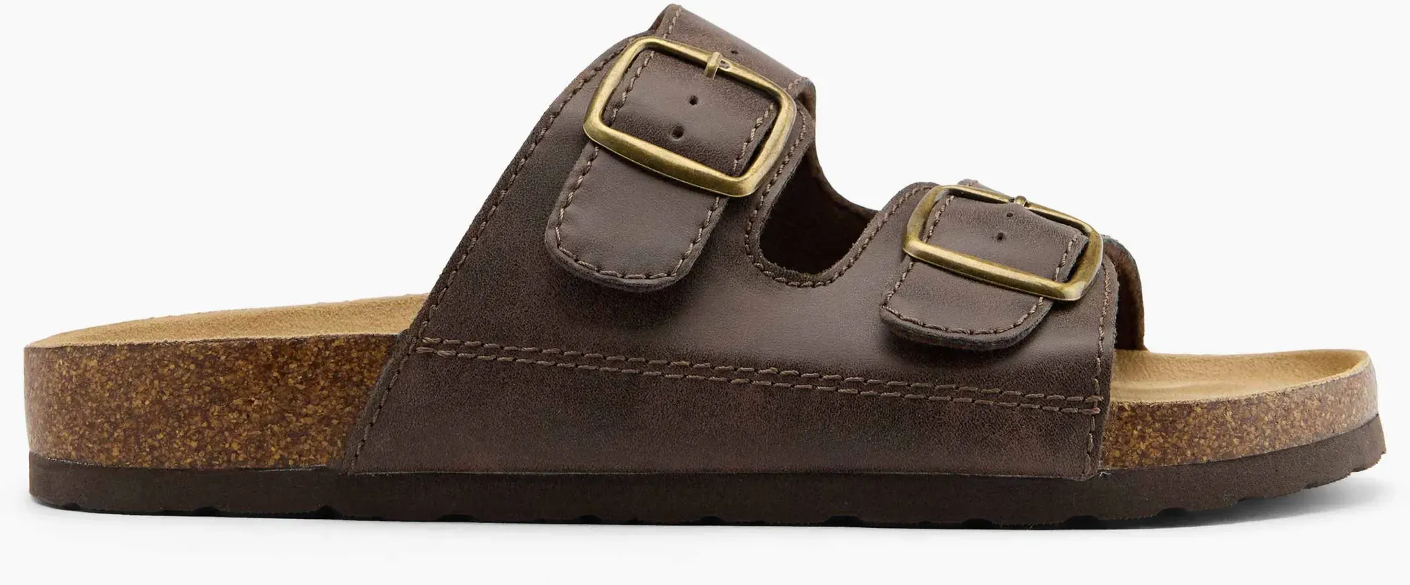 Björndal  Tieffuß Pantolette Braun, Herren, Größe: 42, Material: PU/Textil - Björndal  Tieffuß Pantolette Braun, Herren, Größe: 42, Material: PU/Textil - man - Braun