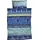 Casatex Indi Biber waterblue 135 x 200 cm + 80 x 80 cm
