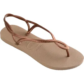 havaianas Luna Damen Roségold 34