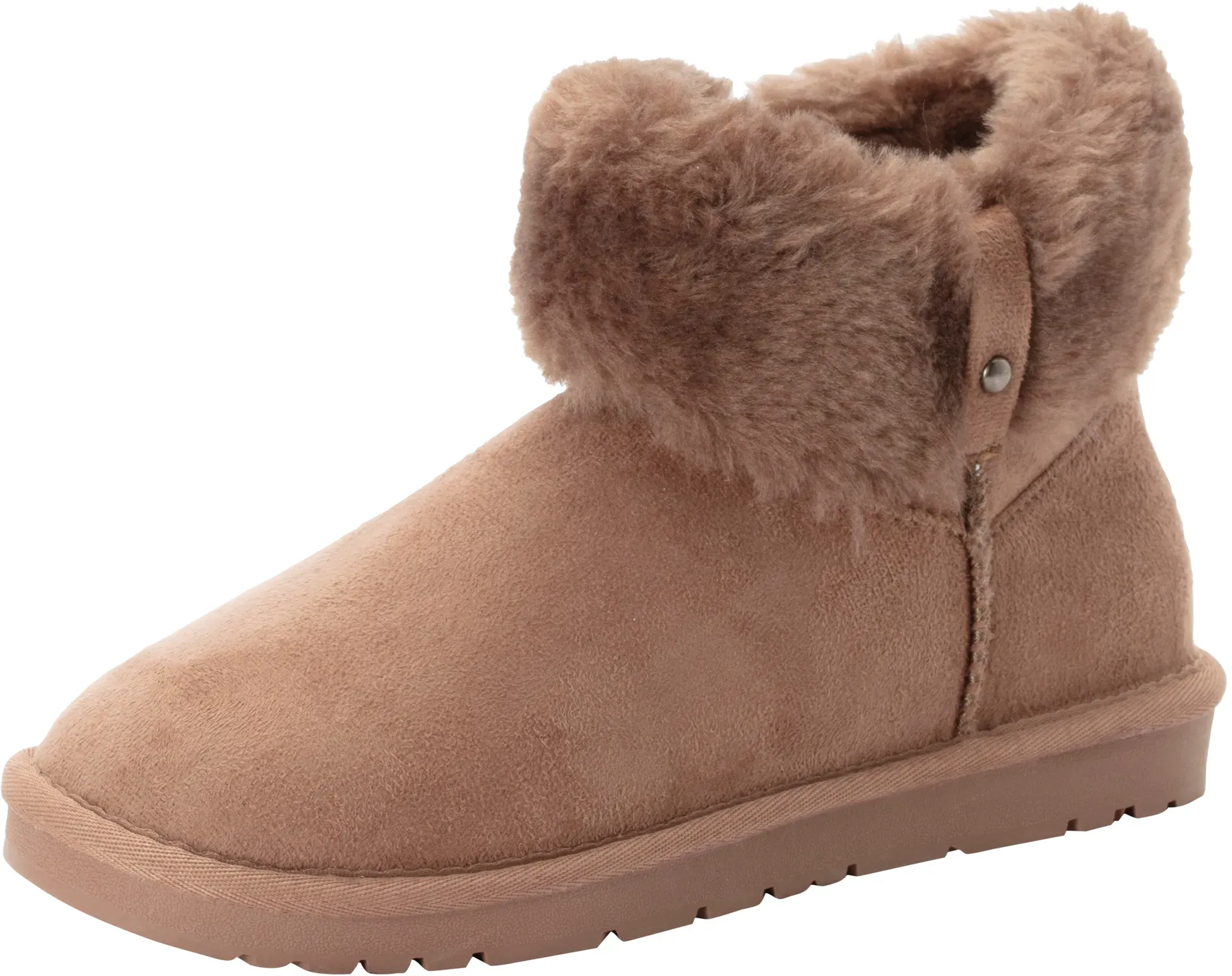 Schlupfboots O'NEILL "JENNER WOMEN MID", Damen, Gr. 36, grau (warm taupe), Synthetik, sportlich, Schuhe, Winterboots, Snowboots, Winterschuhe, gefüttert