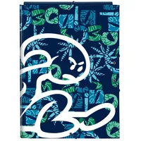 El Niño Faltblatt El Niño Glassy Marineblau A4