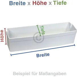 Gorenje Flaschenfach Türfach A6-H90 031 Transparent