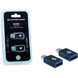 Conceptronic DONN03G OTG-Adapter für USB-C zu USB-A