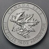 Royal Canadian Mint 1.5 Unzen Silbermünze Kanada Polarbär 2015