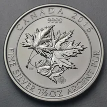 Royal Canadian Mint 1.5 Unzen Silbermünze Kanada Polarbär 2015