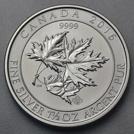 Royal Canadian Mint 1.5 Unzen Silbermünze Kanada Polarbär 2015