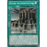 SR03-DE022 - Antike Antriebsfestung - Common - DE - im Set mit Ultrapro Toploader - Yugioh