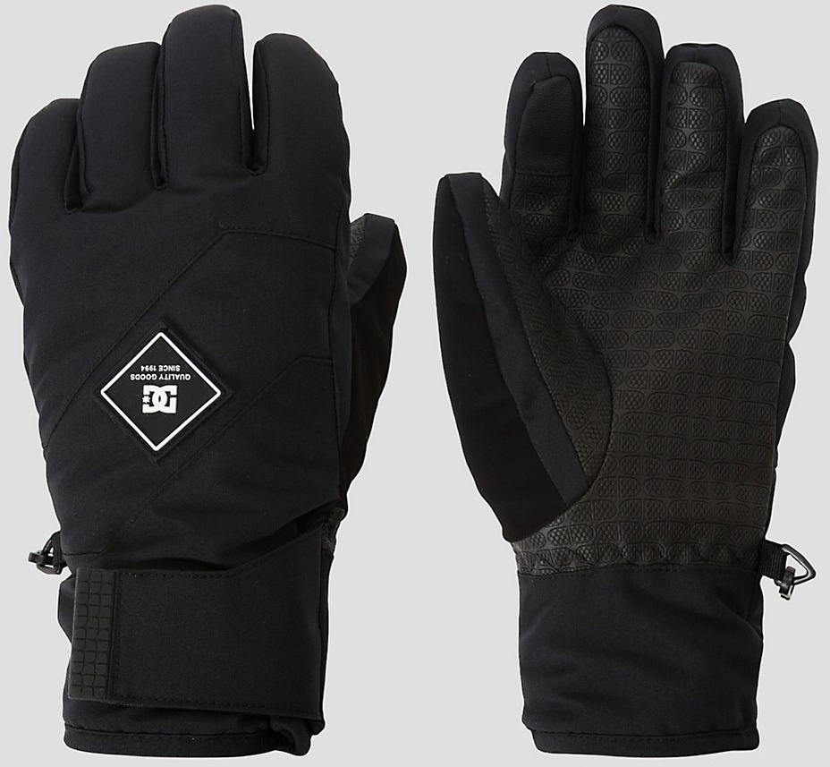 DC Franchise Handschuhe black Gr. S