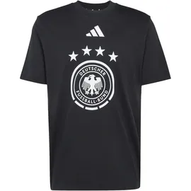 adidas Deutschland T-Shirt 2026 schwarz Herren Gr. S