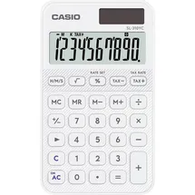 Casio Taschenrechner Weiß