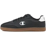 Champion Prestige Mix Material Low, Herren-Sneakers, Schwarz/Weiß (KK001), 43 EU, Schwarz Weiß Kk001, 43 EU