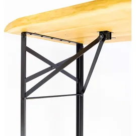 Natural Goods Berlin Bierzeltgarnitur 2er Set klappbar 70 cm x 42 cm