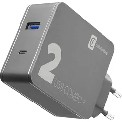 Cellularline MULTIPOWER 2 COMBO PLUS - USB-C Laptop, MacBook, Smartphones, Drinn