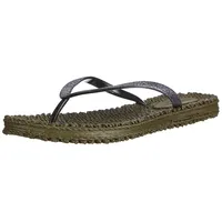 Ilse Jacobsen Damen Glitzer Flip Flop CHEERFUL01 - Grün (Army (41)) , 38 - 38 EU