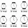 CHRONOTECH Ct7280m-06 Leder 38 mm