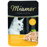 Miamor Feine Filets Huhn & Thunfisch 24 x 100 g