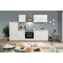 Respekta Küchenzeile Merle 270 cm Weiß