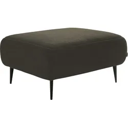 Hocker DESIGNWERK "Forma", grün (hunter), B:90cm H:47cm T:70cm, Flachgewebe 100% Polyester, Struktur 98% Polyester, 2% Acryl, Hocker, Polsterhocker, in hochwertiger Verarbeitung