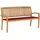 vidaXL Stapelbank 159 x 50 x 90 cm Rot