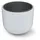 Prosperplast Milly 23,9 x 23,9 x 19,7 cm Weiß