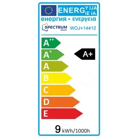Spectrum Smart LED Birnenform 9W = 62W E27 matt RGBW + CCT 2700K - 6500K Tuya Wi-Fi