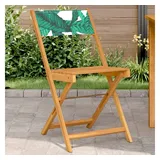 vidaXL Bistrostuhl 47 x 52,5 x 80 cm grün 2 St.