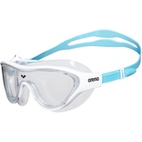 arena The One Mask Junior Anti-Fog Schwimmbrille für Kinder, Schwimmmaske mit Großen Verspiegelten Gläsern, UV-Schutz, Selbstjustierender Nasensteg, Orbit-Proof Dichtungen