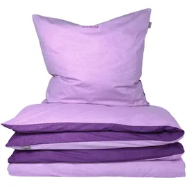 SCHIESSER Doubleface Renforcé helllila/lila 135 x 200 cm + 80 x 80 cm 